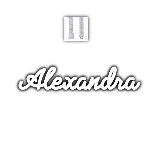 Script Custom Letter Necklace