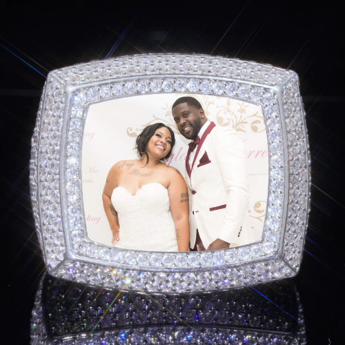 3D CUSTOM PICTURE ICED RING
