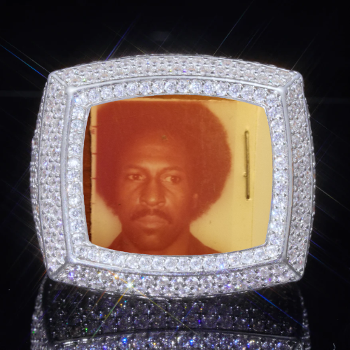 3D CUSTOM PICTURE ICED RING