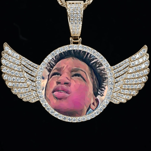CUSTOM PICTURE PENDANT STYLE-4