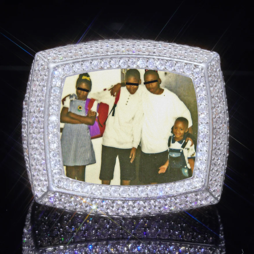 3D CUSTOM PICTURE ICED RING