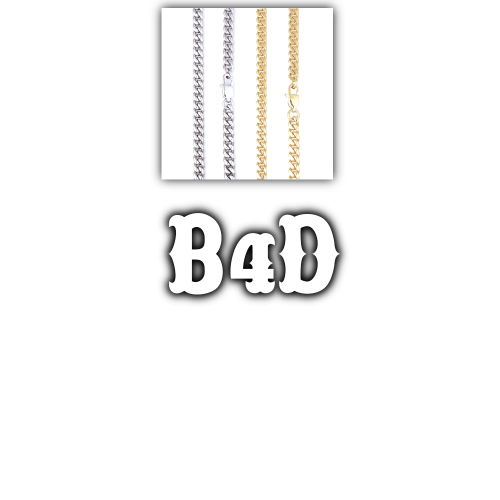 Custom Letters Freibeuter Font Necklace