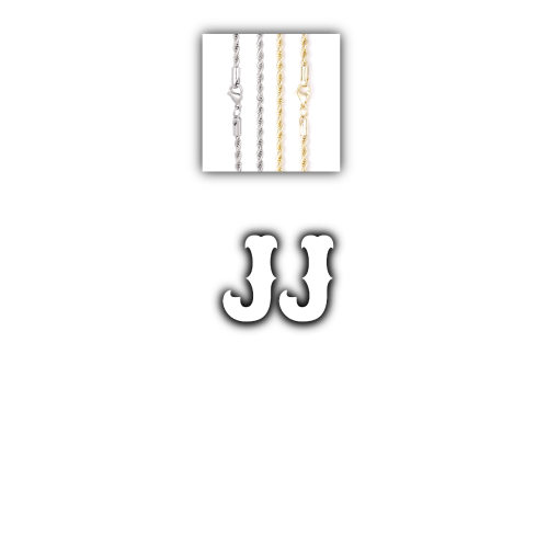 Custom Letters Freibeuter Font Necklace