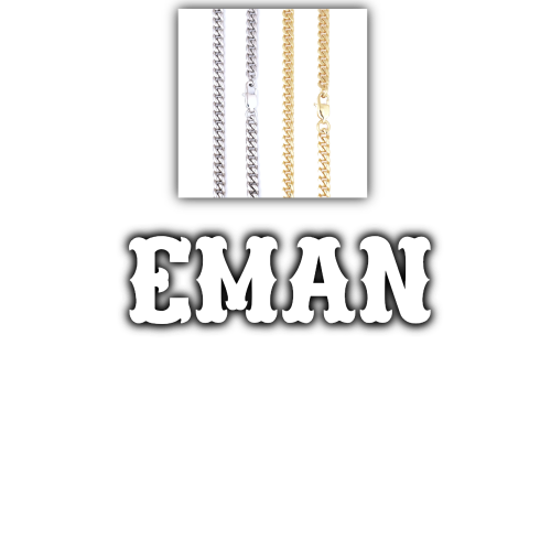 Custom Letters Freibeuter Font Necklace