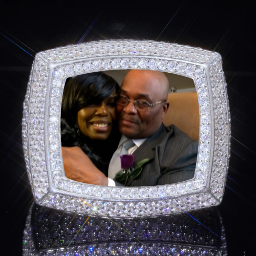 3D CUSTOM PICTURE ICED RING