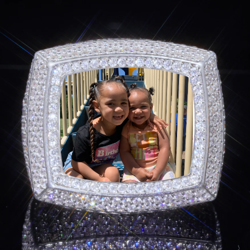 3D CUSTOM PICTURE ICED RING