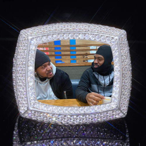 3D CUSTOM PICTURE ICED RING