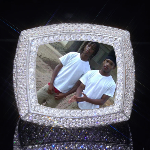 3D CUSTOM PICTURE ICED RING