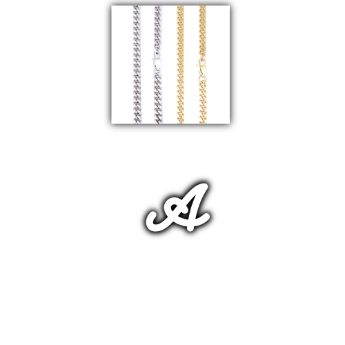 Script Custom Letter Necklace