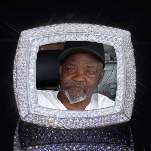 3D CUSTOM PICTURE ICED RING