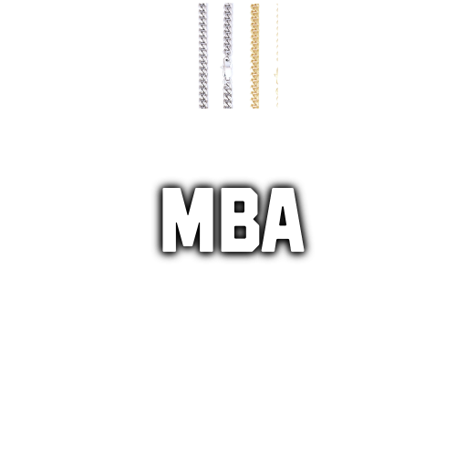 Custom Letters Baguette Two Layer Necklace