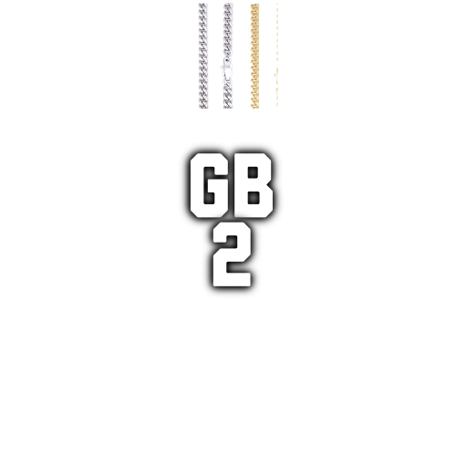 Custom Letters Baguette Two Layer Necklace