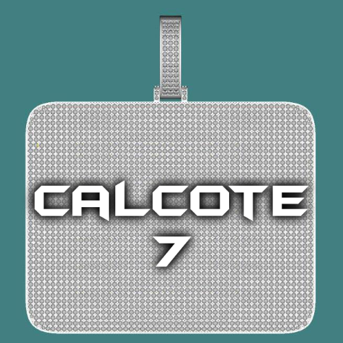 CUSTOM LETTER NECKLACE 3D BIG SQUARE
