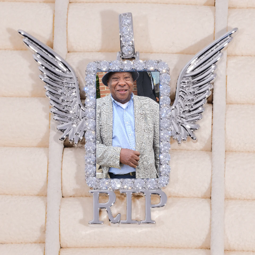 RIP WING 3D CUSTOM PICTURE PENDANT