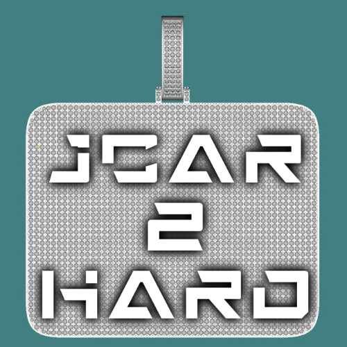 CUSTOM LETTER NECKLACE 3D BIG SQUARE