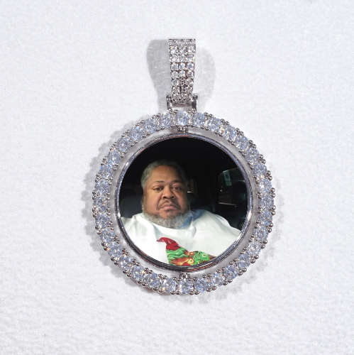 3D Spinning 2-Faced Custom Picture Pendant
