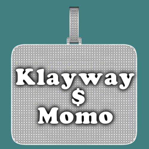 CUSTOM LETTER NECKLACE 3D BIG SQUARE