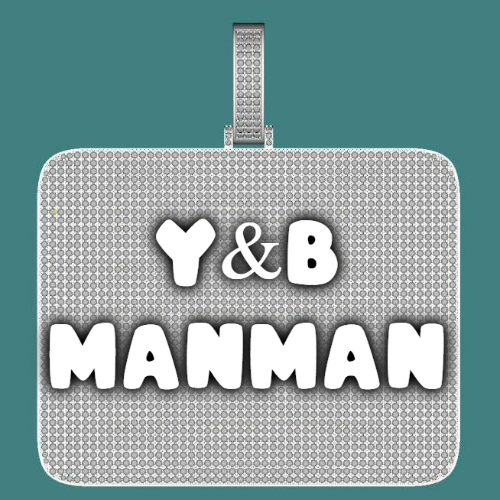 CUSTOM LETTER NECKLACE 3D BIG SQUARE