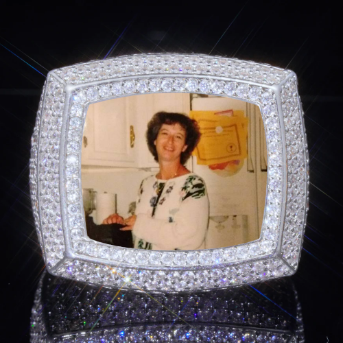 3D CUSTOM PICTURE ICED RING
