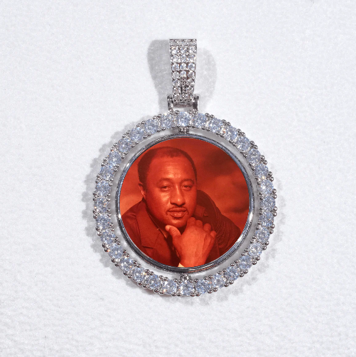 3D Spinning 2-Faced Custom Picture Pendant