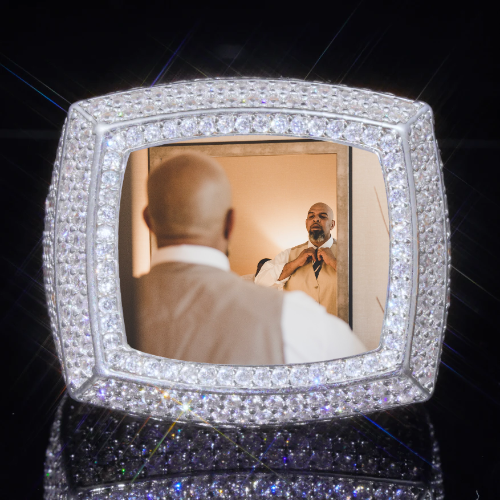 3D CUSTOM PICTURE ICED RING