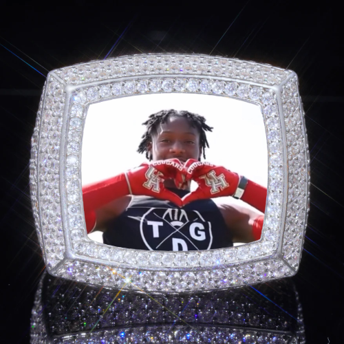 3D CUSTOM PICTURE ICED RING