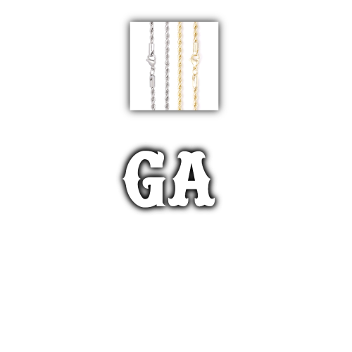 Custom Letters Freibeuter Font Necklace