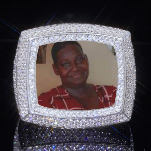 3D CUSTOM PICTURE ICED RING