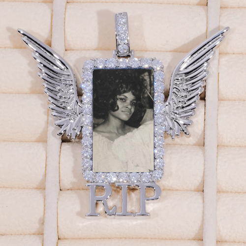 RIP WING 3D CUSTOM PICTURE PENDANT