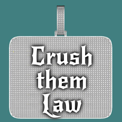 CUSTOM LETTER NECKLACE 3D BIG SQUARE