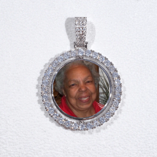 3D Spinning 2-Faced Custom Picture Pendant