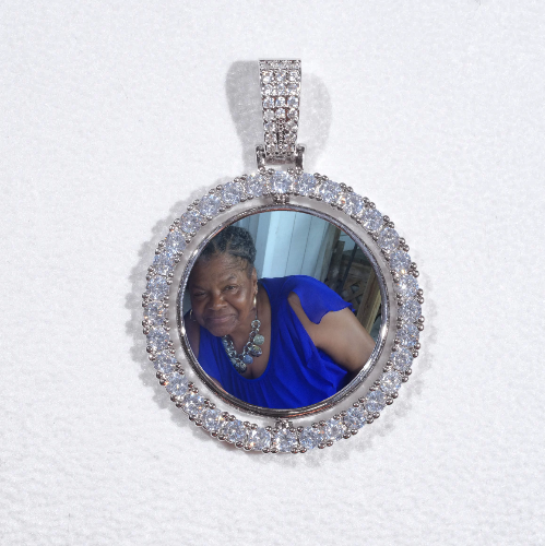 3D Spinning 2-Faced Custom Picture Pendant
