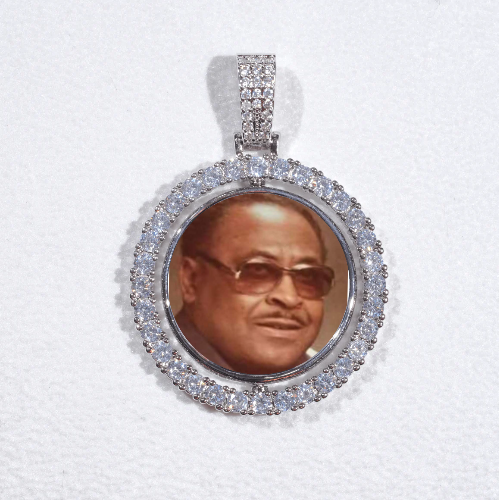 3D Spinning 2-Faced Custom Picture Pendant