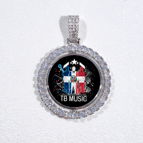 3D Spinning 2-Faced Custom Picture Pendant
