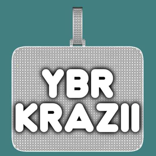 CUSTOM LETTER NECKLACE 3D BIG SQUARE
