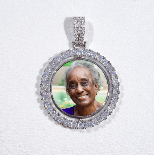 3D Spinning 2-Faced Custom Picture Pendant