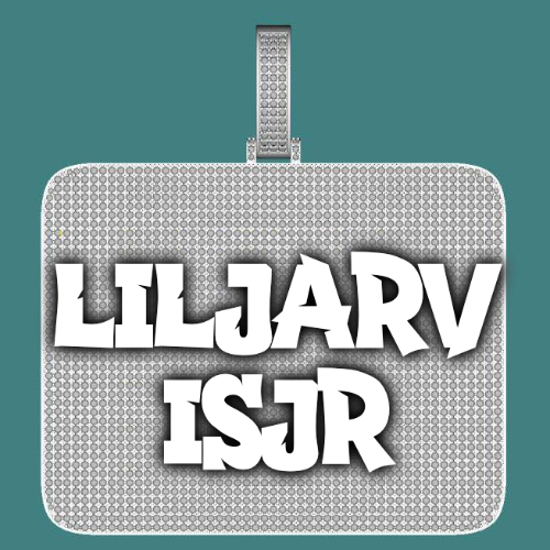 CUSTOM LETTER NECKLACE 3D BIG SQUARE