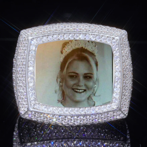 3D CUSTOM PICTURE ICED RING