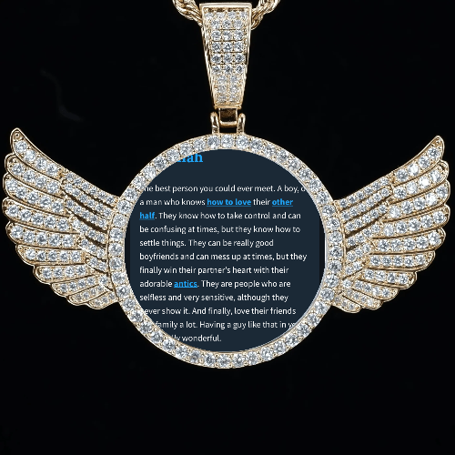 CUSTOM PICTURE PENDANT STYLE-4