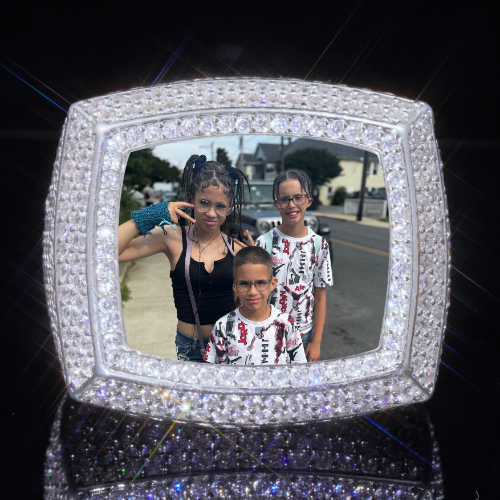 3D CUSTOM PICTURE ICED RING