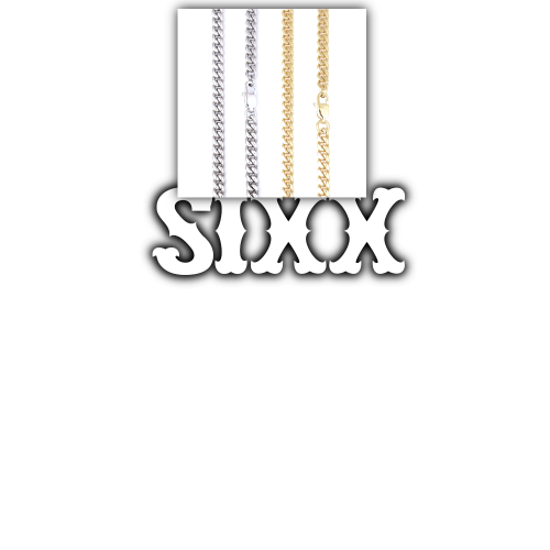Custom Letters Freibeuter Font Necklace