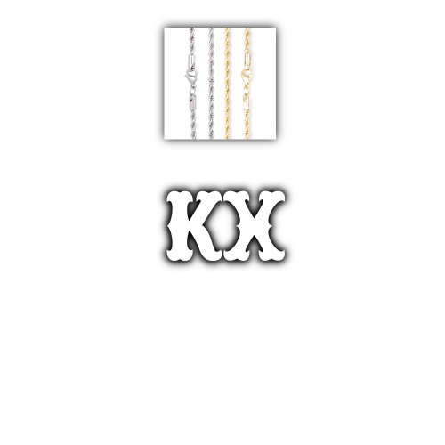 Custom Letters Freibeuter Font Necklace