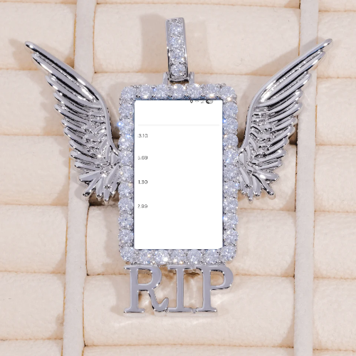 RIP WING 3D CUSTOM PICTURE PENDANT