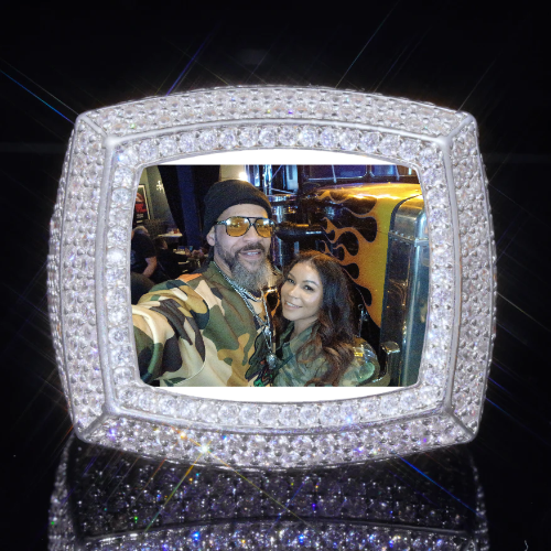 3D CUSTOM PICTURE ICED RING