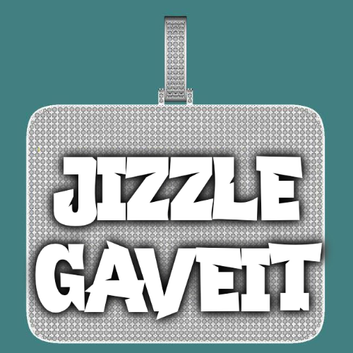 CUSTOM LETTER NECKLACE 3D BIG SQUARE