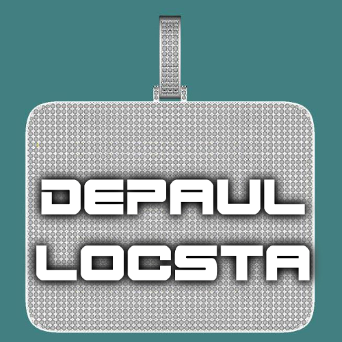 CUSTOM LETTER NECKLACE 3D BIG SQUARE
