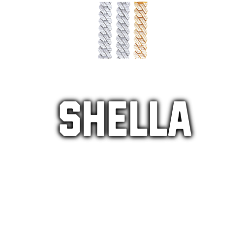 Custom Letters Baguette Two Layer Necklace