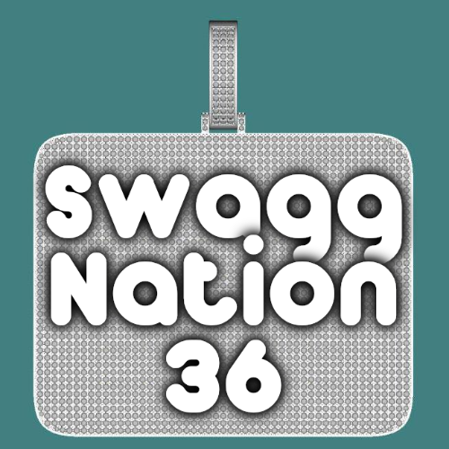 CUSTOM LETTER NECKLACE 3D BIG SQUARE