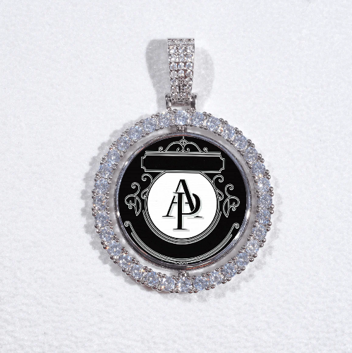 3D Spinning 2-Faced Custom Picture Pendant