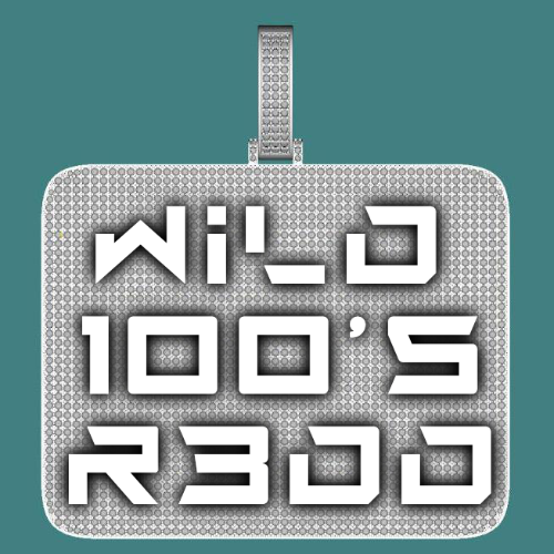 CUSTOM LETTER NECKLACE 3D BIG SQUARE